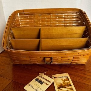 Longaberger large desktop basket